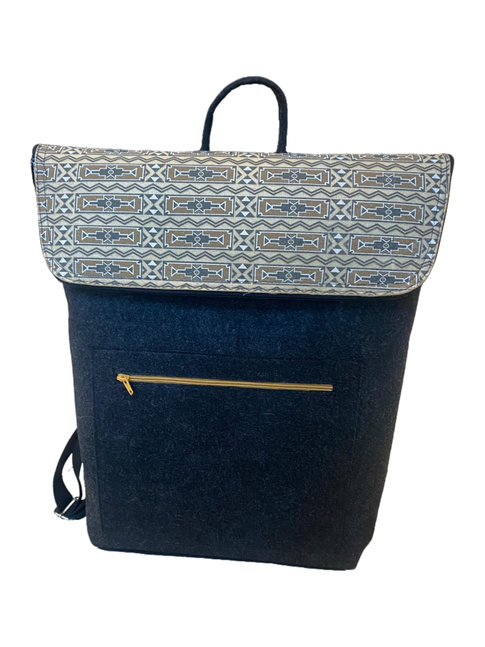 Ndebele Felt Backpack